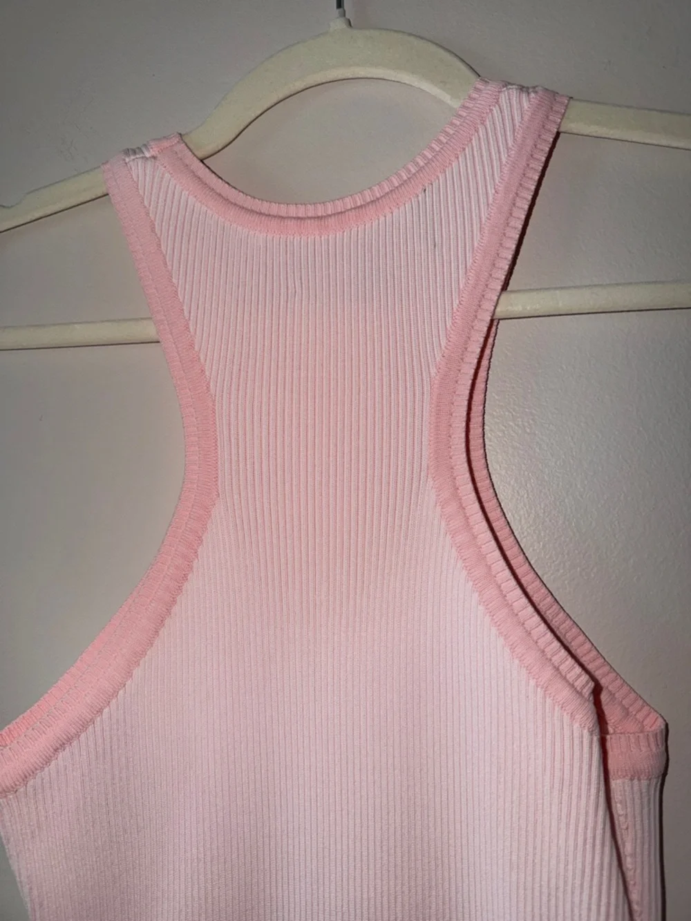 SER.O.YA Jill Rib Knit Maxi Dress in Light Pink - Picture 6 of 10